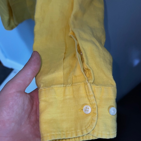 Yellow Ralph Lauren button up! - Picture 3 of 4